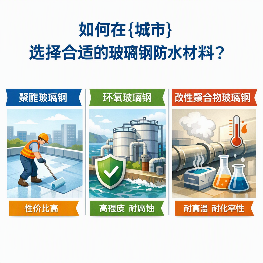 如何在海东选择合适的玻璃钢防水材料?