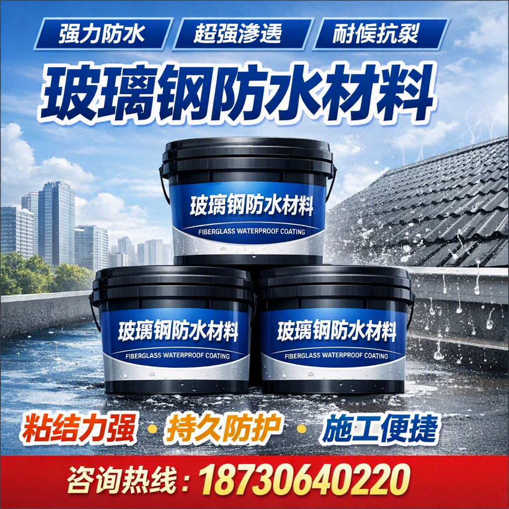 了解玻璃钢防水材料的市场趋势,海东 企业不可不知